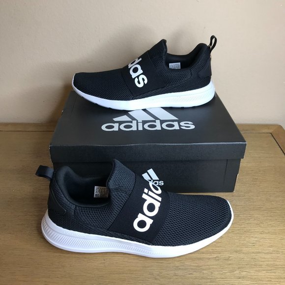 adidas Other - NEW Adidas Men's Lite Racer Adapt 4.0 Shoes Black/White HO4343 ~ Size 12